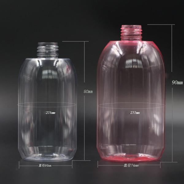 Plastic lotion bottle and Bath bottles in 300ml 500ml  Empty plastic soap bottle