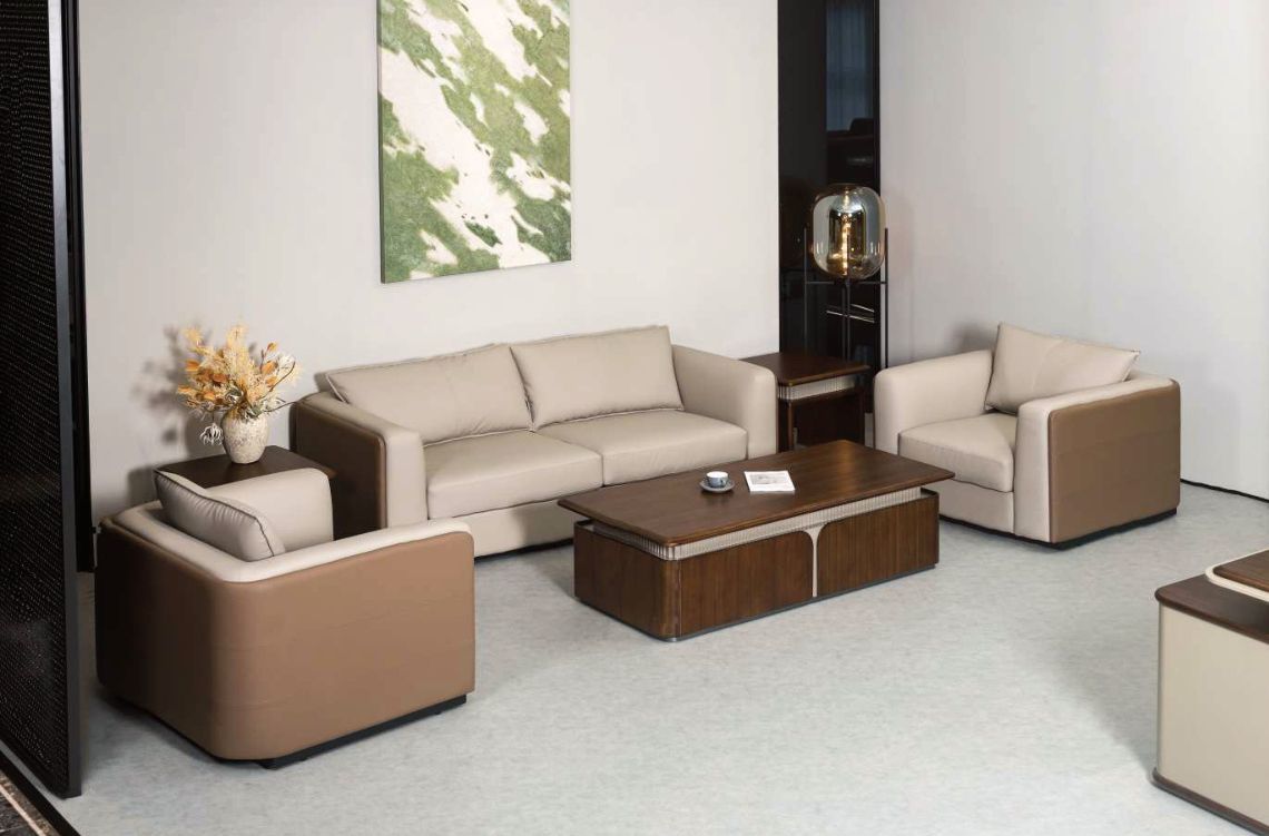 INNOVATE Tea Commercial Occasional Tables Easy-Clean Surface Wooden Finish