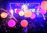 Bolas luminosas LED RGB de 0,5 M 0,8 M 1 M, ideales para eventos de DJ, bar, conciertos y estadios