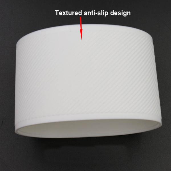 Le caoutchouc de silicone antidérapant d'OEM fournit la douille portative pour la bouteille d'eau