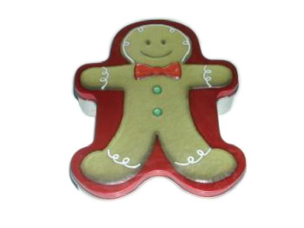 Ecofriendly Gingerbread Man Box For Gift Packaging 180*144*35hmm