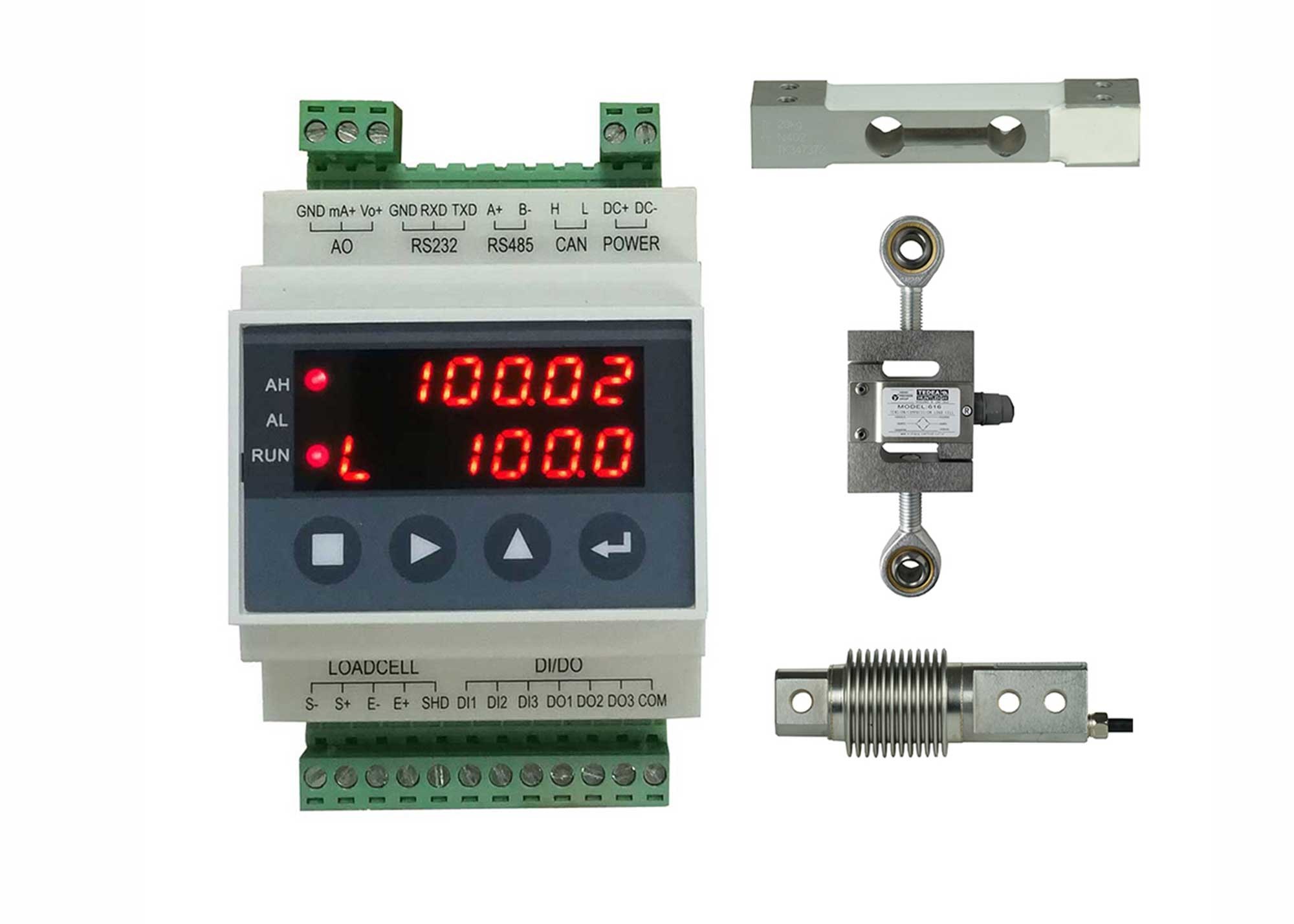 Модуль веса передатчика цифров с RS485 RS232 Modbus RTU подключает с ячейкой загрузки