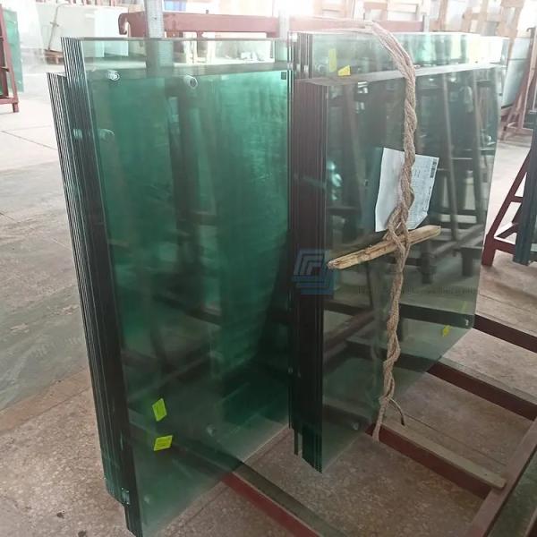 Fine Polished Edge Fully Toughened Tempered Glass 4mm 1/6 Inch Safety Glass