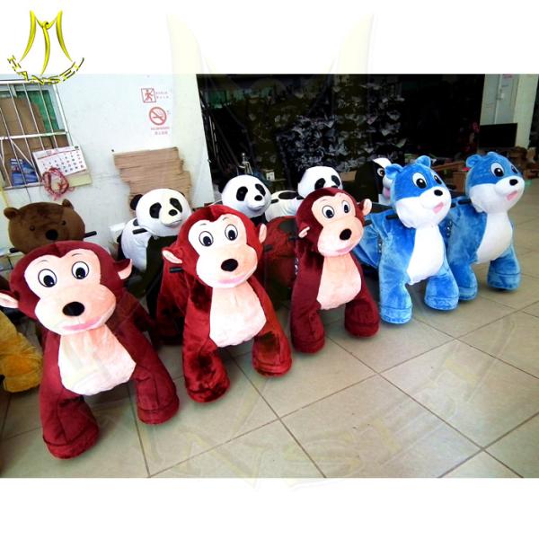 Hansel the latest designed cpoin operated dog kiddie rides amusement park indoor games machines	walking dragon ride coin