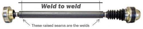 Jeep Liberty 2002-2007 Front Prop Shaft/Drive Shaft Driveshaft 52111596AB For USA Aftermarket