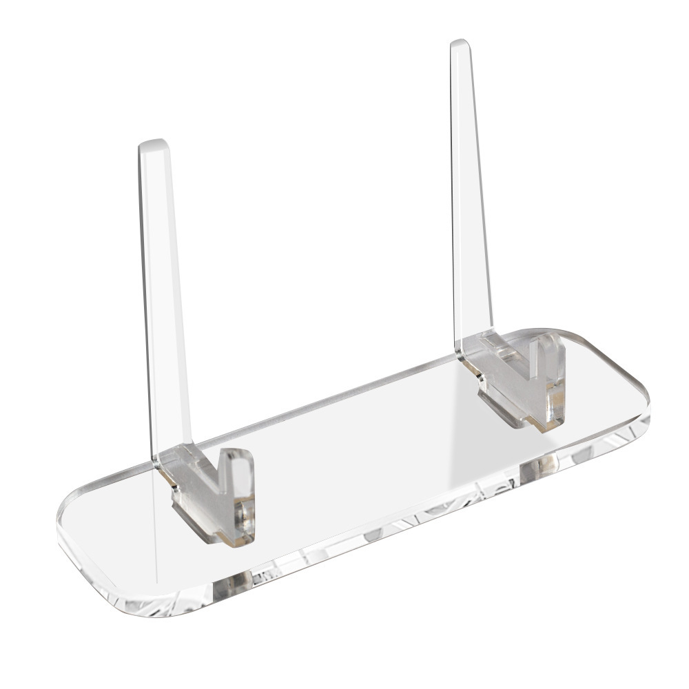 Perspex Display Stand For Badges And Photocards Versatile Desktop Pins Buttons And Small Cards