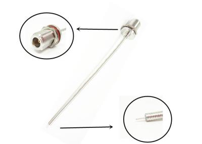 Tipo conector coaxial dos conjuntos de cabo N de RG316 RF do RF da montagem fêmea da flange