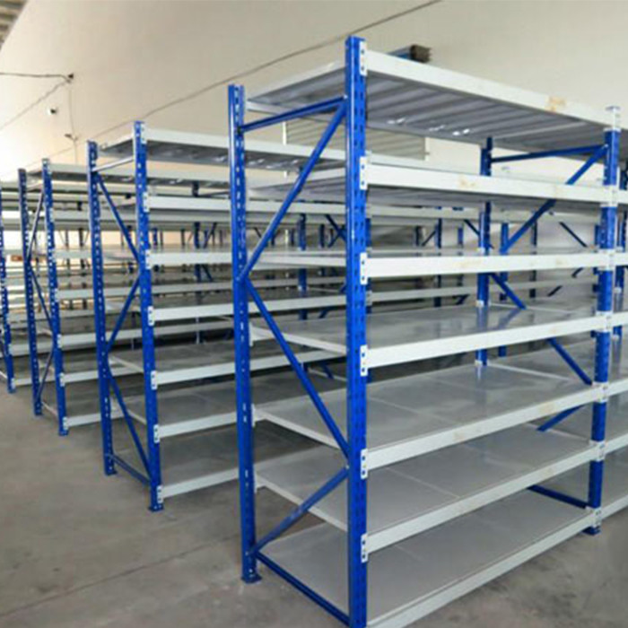 Storage and Organization Medium Duty Racking Warehouse Garage Rack with Blue Finish