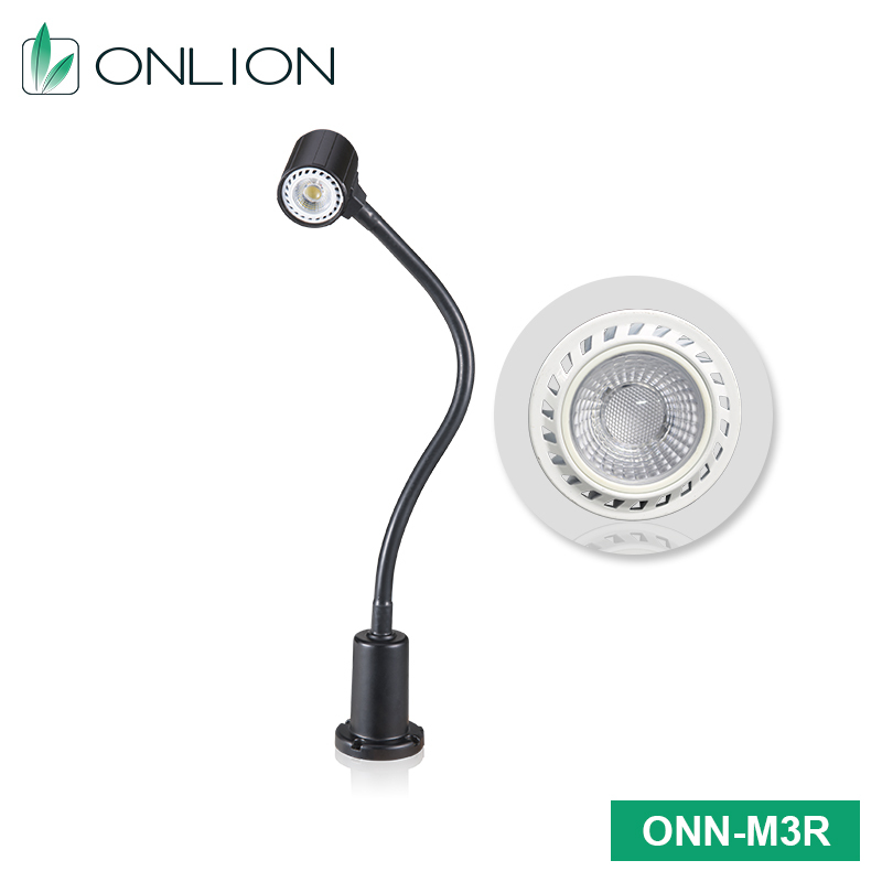 ONN-M3R Aluminum Flexible Gooseneck LED Lamp LED Work Light Magnetic Base For CNC Machine