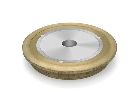 1/4 Arc Shape Sintered Metal Bonded Diamond Grinding Wheels Stable Performance