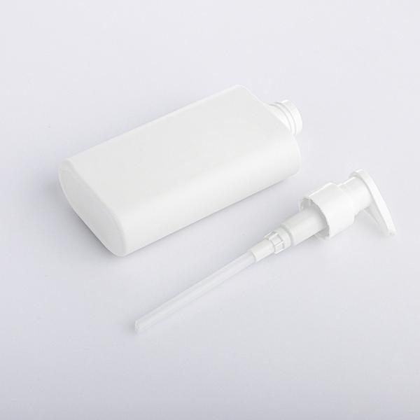 Matte White 200ml printed lotion packaging body wash pump  lotion baby shampoo and conditioner bottle