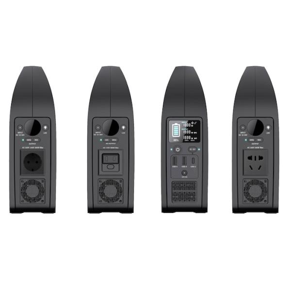 изготовленное на заказ портативное на открытом воздухе располагаясь лагерем накопление энергии электростанции 350W аварийное