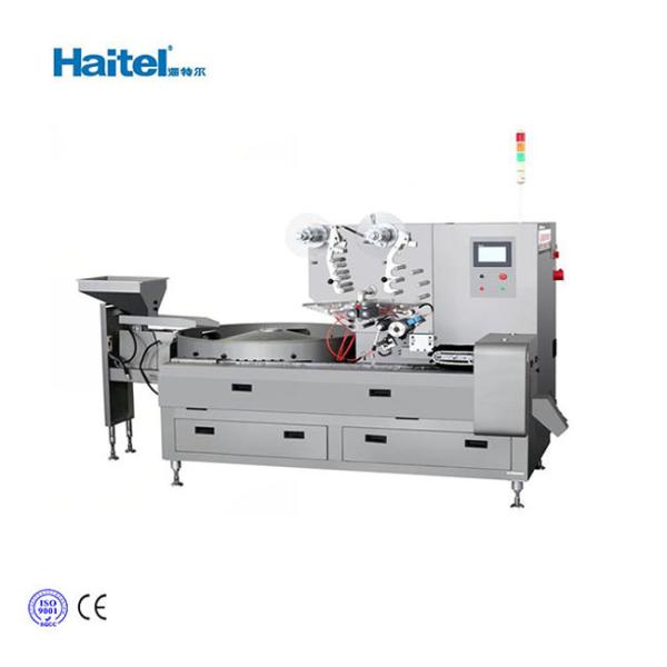 Three Servo High Speed Candy Bagging Machine Temperature Control Device