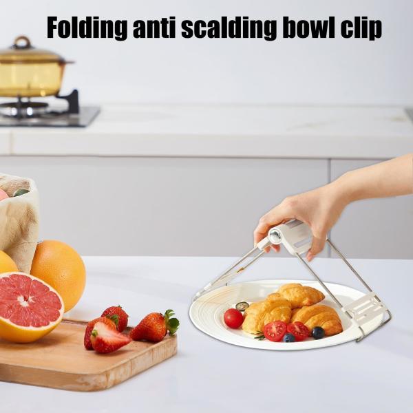 New Arrival Multi Gear Adjustment Kitchen Hot Food Anti Scald Dish Bowl Clip