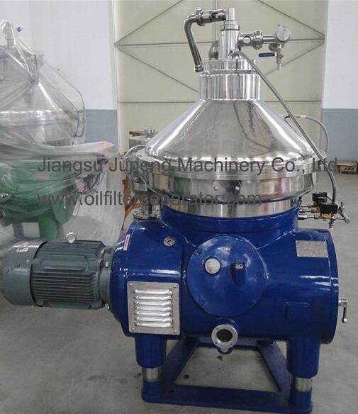 Compact Industrial Centrifuge Disc Oil Separator for animal Oil , With Food Grade Stainless Steel Material