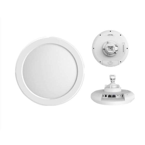 Solar Powered Outdoor Wireless Bridge, 2400Mbps Wi-Fi 6 Outdoor Point to Point