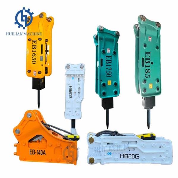 EB175 EB185 Excavadora Durável Hydraulic Rock Hammer Breaker de concreto Hydraulic Stone Hammer