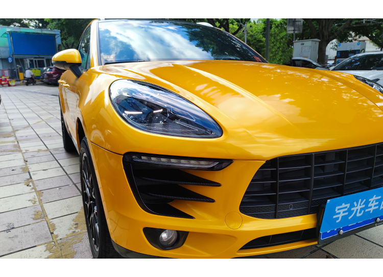 Macan 2014-2020 Durable LED Projector Headlights 12V New Plug and Play Retrofit Upgrade