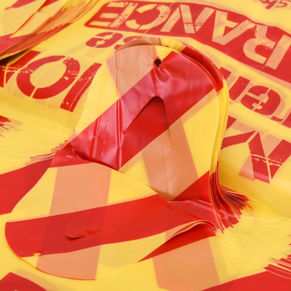 Vest Handle Plastic T-Shirt Bag with Customized Logo Printing