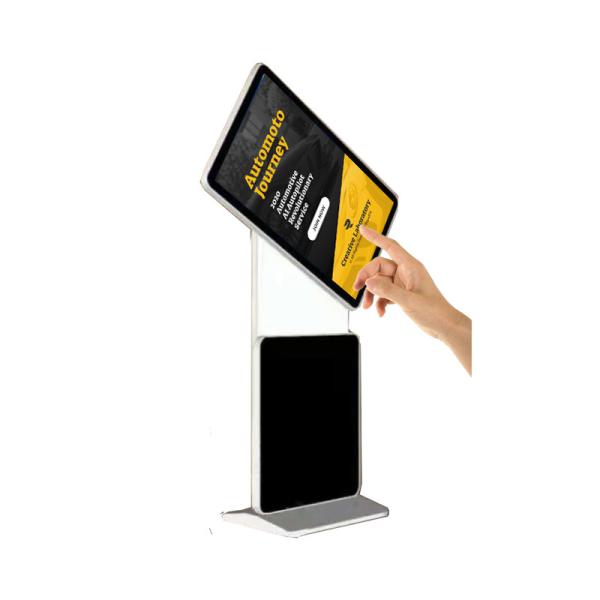 43 55 inch Pedestal lcd large size self service kiosk manufacturer digital signage display restaurant