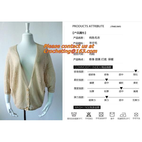 Women's Cardigan, Heart Pattern, Sweater Coat, Crochet, autumn Knit, Top, black Blouse