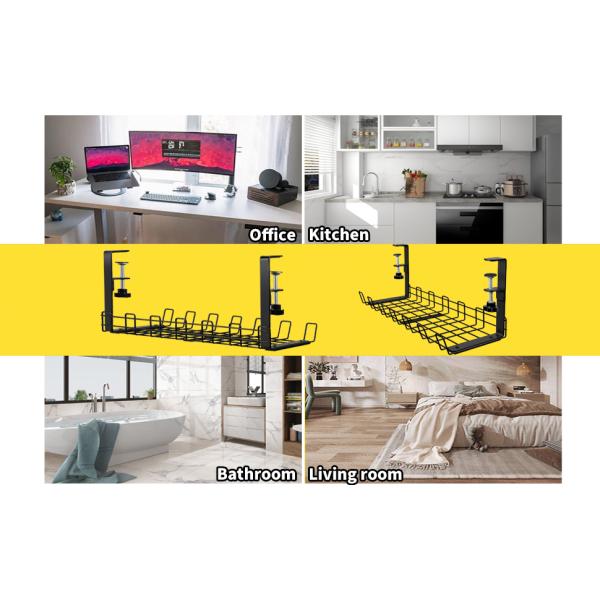 Под столовой кабельной поднос управления нет сверла стальных столовых кабельных организаторов проволока управления поднос