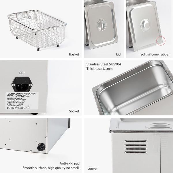 Уборщик GT ЗВУКОВОЙ 3L цифров ультразвуковой с механическими таймером/подогревателем контроля