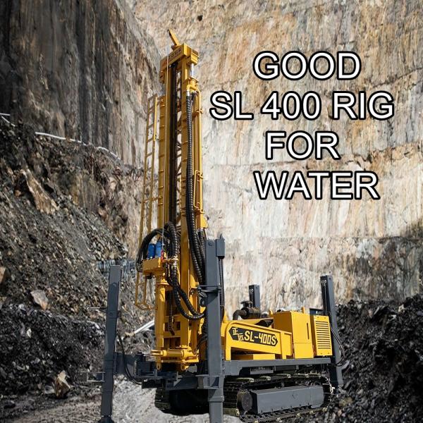 Compressed Air Crawler Water Well Drilling Rig Powerful Diesel Down The Hole Drilling Rig