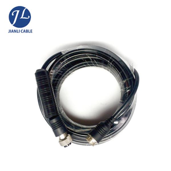 26 Awg Durable Backup Camera Extension Cable M12 4 Pin Aviation Connector