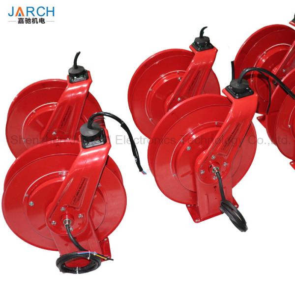 10~20m DMX Cable Retractable cable Reel 32A Power Cord Transmit Audio / Light / Video cable reels