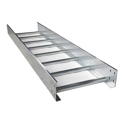 Wall mounted Steel Cable Ladder Tray 100mm-1000mm Low Maintenance