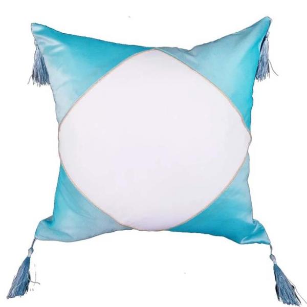 Colored Sublimation Satin Pillowcase With Ear Of Wheat Wholesale Sublimation Blanks Pillowcase