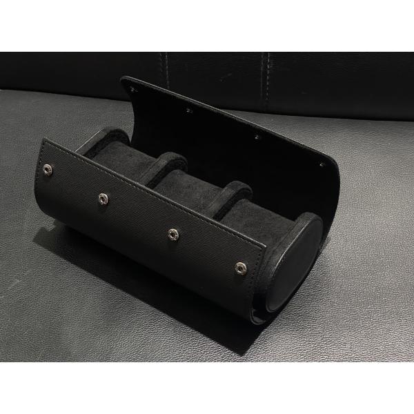 Watch Roll-Pu Leather Any Color 3-Roll Set with Storage