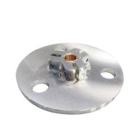 Machining CNC 5 axes Parties en aluminium personnalisées avec finition chrome comme demandé