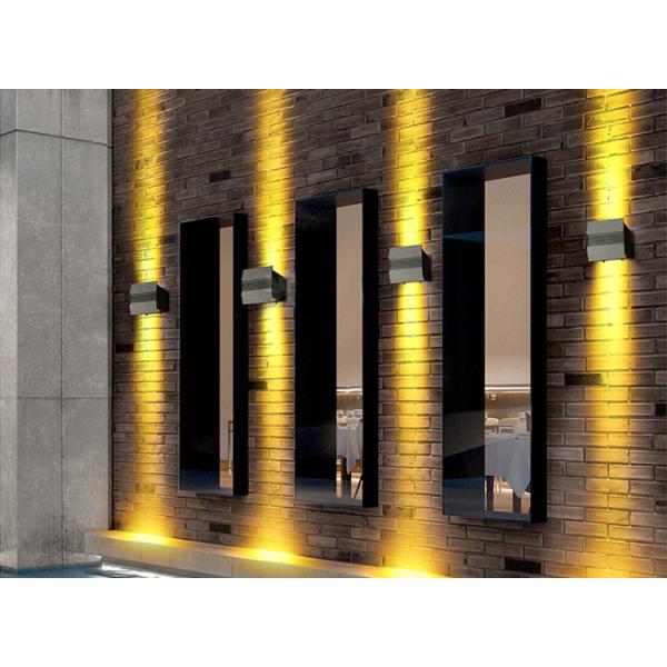 24W A Beam Of Light Doubl Head Wall Lights Outdoor Waterproof Courtyard Double Beam Corridor LED Wall-Washing Light