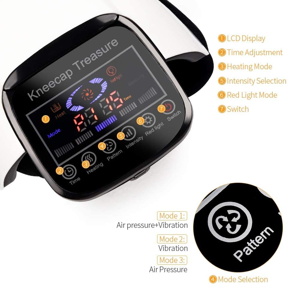 Поручать USB дисплея 5V 2A LCD Massager соединения колена терапией Soreness