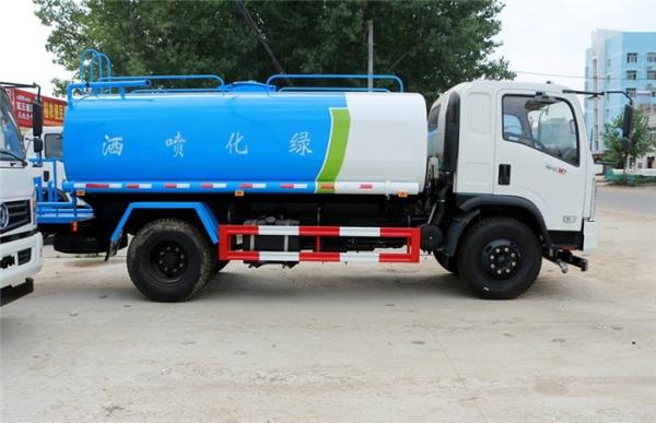 caminhão de petroleiro 170HP da água 4X2 2900 aço carbono dos tanques Q235 do caminhão da água do galão
