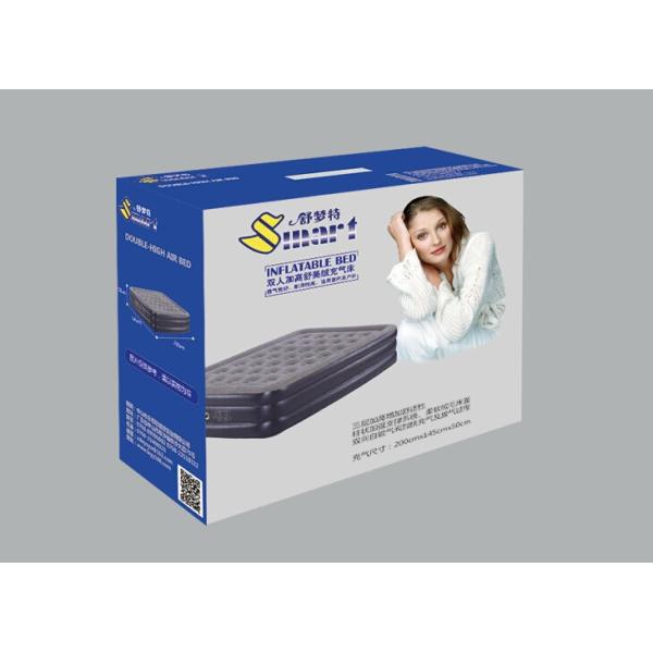 Christmas Gift Inflatable Single Airbed Mattress Multifunctional Flocked Backseat Air Bed for Car truck