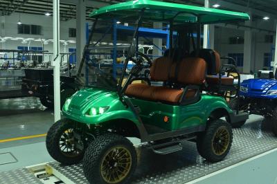 High speed 25mph Golf Cart made in China custermized body cover seat diamond stiching