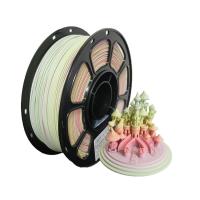 PLA Filament d'impression 3D à haute ténacité 1 kg Rainbow Frosted Ice Cream PLA+ Filament