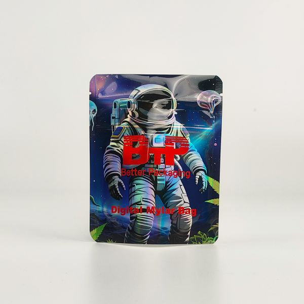 Hot Sell Custom Matte Smell Proof Child Proof Resealable Mylar Doypack 3.5g 14g 28g Food Grade PE Stand up Bag