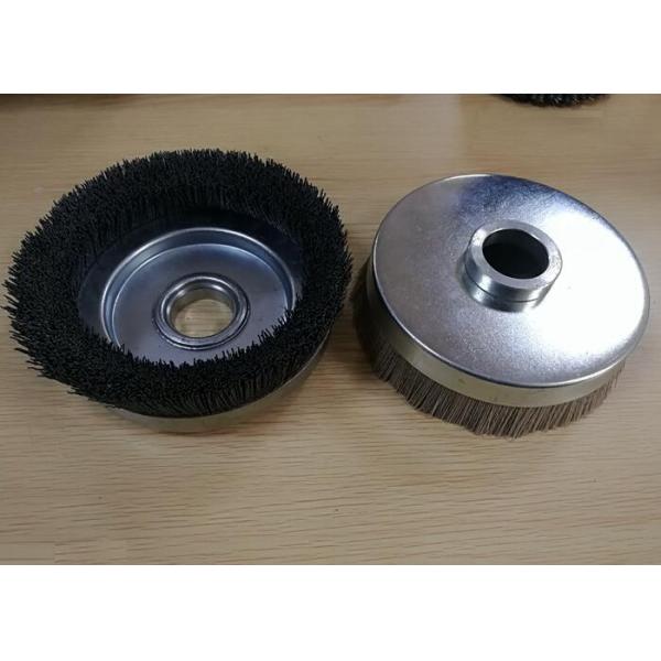 Engine Cylinder Crankshaft Nyalox Fine Cup Brush 25mm Inner Hole Size 150mm OD