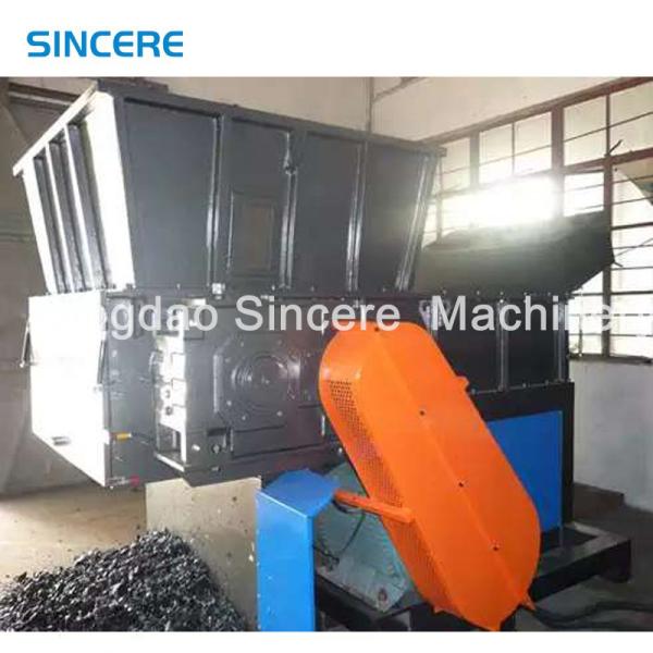 Customized Plastic Shredder Machine Single / Double Shaft Shredder Machine