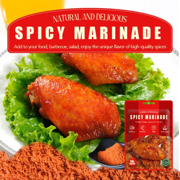 2025 Hot Selling McSino Spicy Barbecue Chicken Marinade Powder Popular Dried Style Seasoning Spice Mixed Spices Seasonings