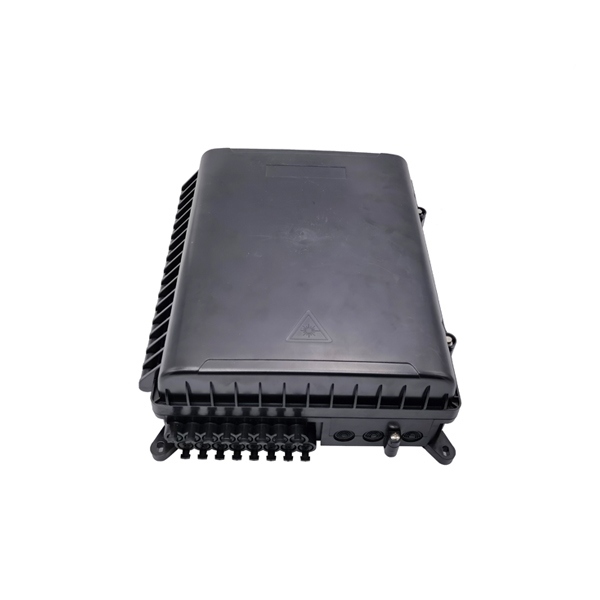 Outdoor Optical Splitter Box 3in 16out  With LGX Module  For 2x3mm Flat Drop Cable Outlets PC ABS Material