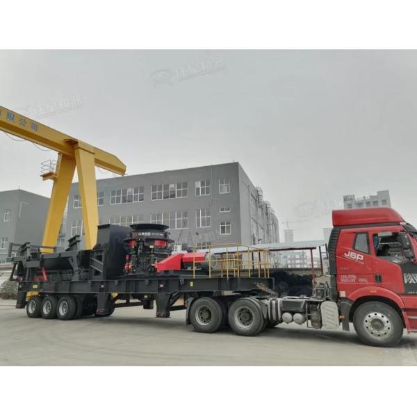 HPM Multi-cylinder Hydraulic Cone Crusher HPM400 Improves the Crushing Efficiency