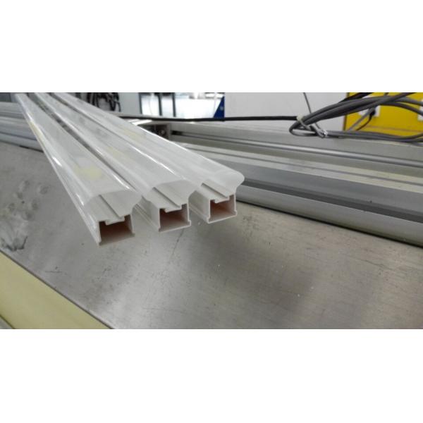 Professional Plastic Profile Extrusion Machine For LED House Light Single Screw