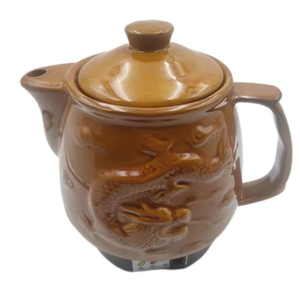 Cover Style Ceramics Traditional Ceramic Chinese Medicine Pot/Ceramic Cooker in Brown