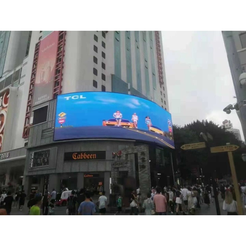 Outdoor Video Wall Advertising Full Color P6 mm Led Display Billboard Screen  with 6000 brightness
