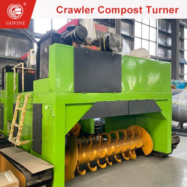 Organic Waste Composting Machine for Powder Fertilizer Production